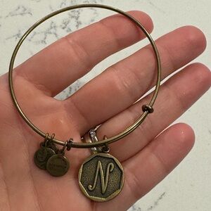 Alex & Ani N bracelet